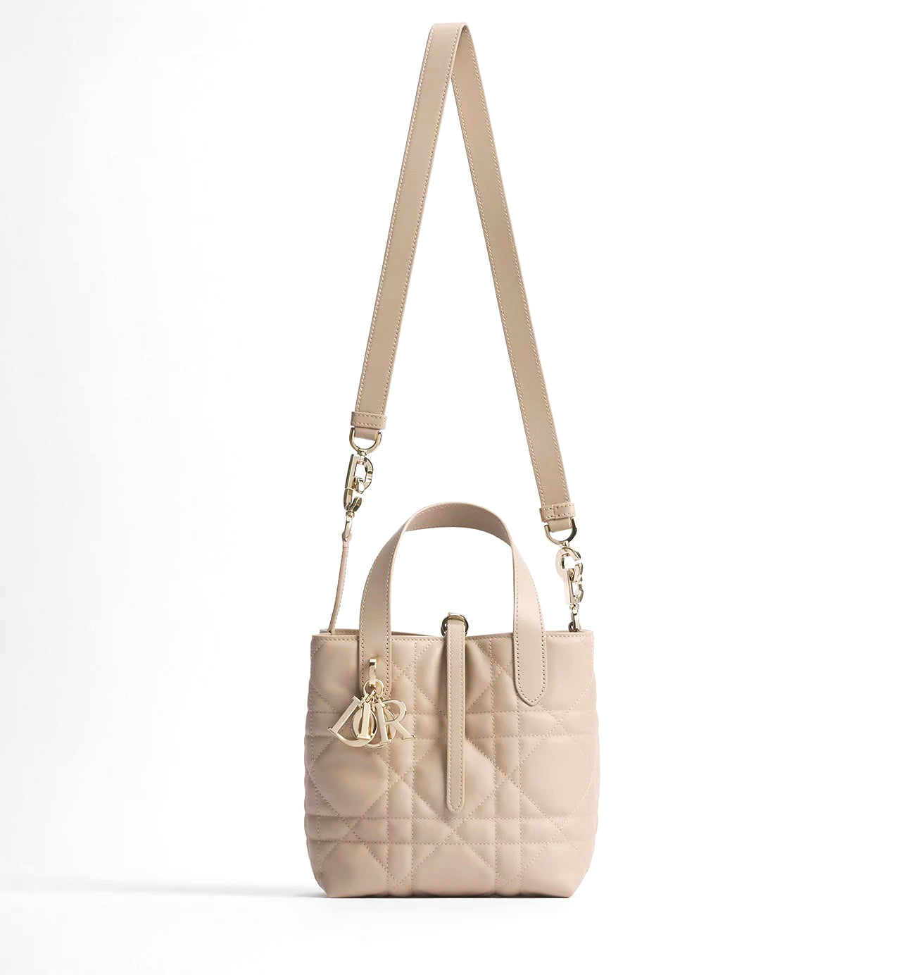 2026 Toujours Beige-Pink Vertical Tote Bag M2835OSNW_M51U