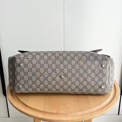 Classic GG monogram men's messenger bag