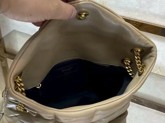 LOULOU PUFFER quilted lambskin bag