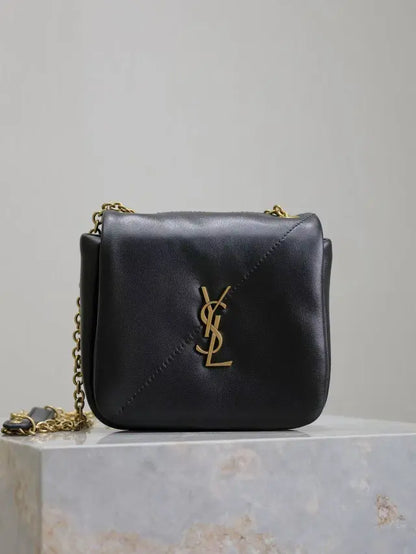 Jamie Mini Shoulder Bag in Smooth Leather