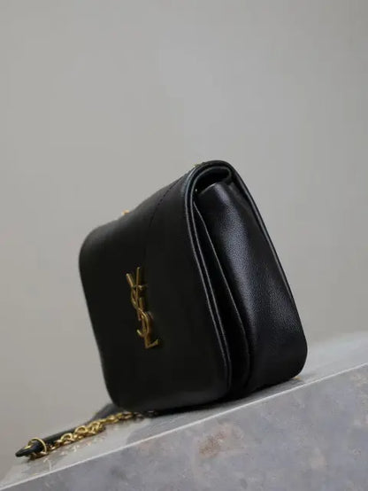 Jamie Mini Shoulder Bag in Smooth Leather