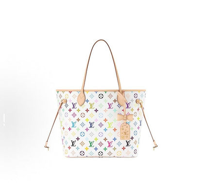 2026 Neverfull MM Handbag in Monogram Multicolore coated canvas M27787