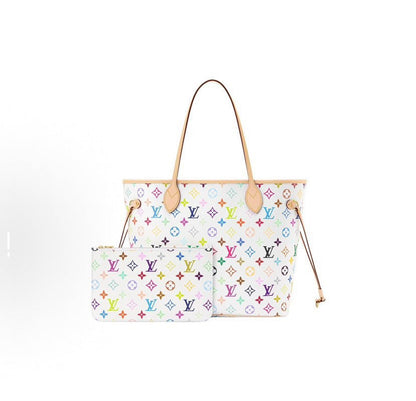 2026 Neverfull MM Handbag in Monogram Multicolore coated canvas M27787