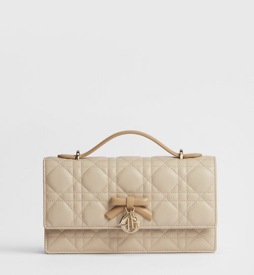 2026 Mini Chain Handbag in Camel-Beige Lambskin S0984OUQC_M10I