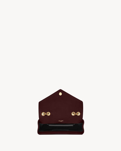 2026 Loulou Series Mini Deep Burgundy Lambskin Shoulder Bag 821749AAEAX6197